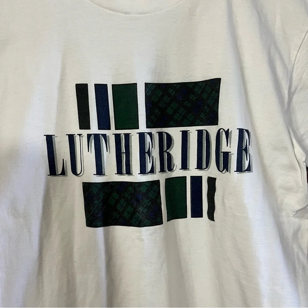 Single Stitch White Vintage Tee
